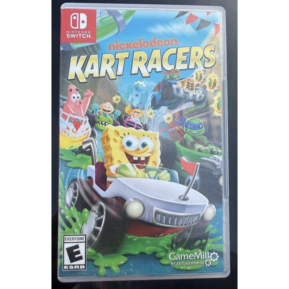 Nickelodeon Kart Racers Nintendo‎ Switch With Case